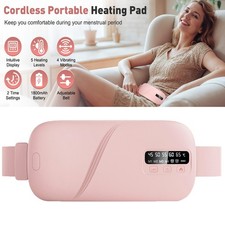 Electric Heating Pad Menstrual Massage Belt For Women Period Pain Relief Cramps