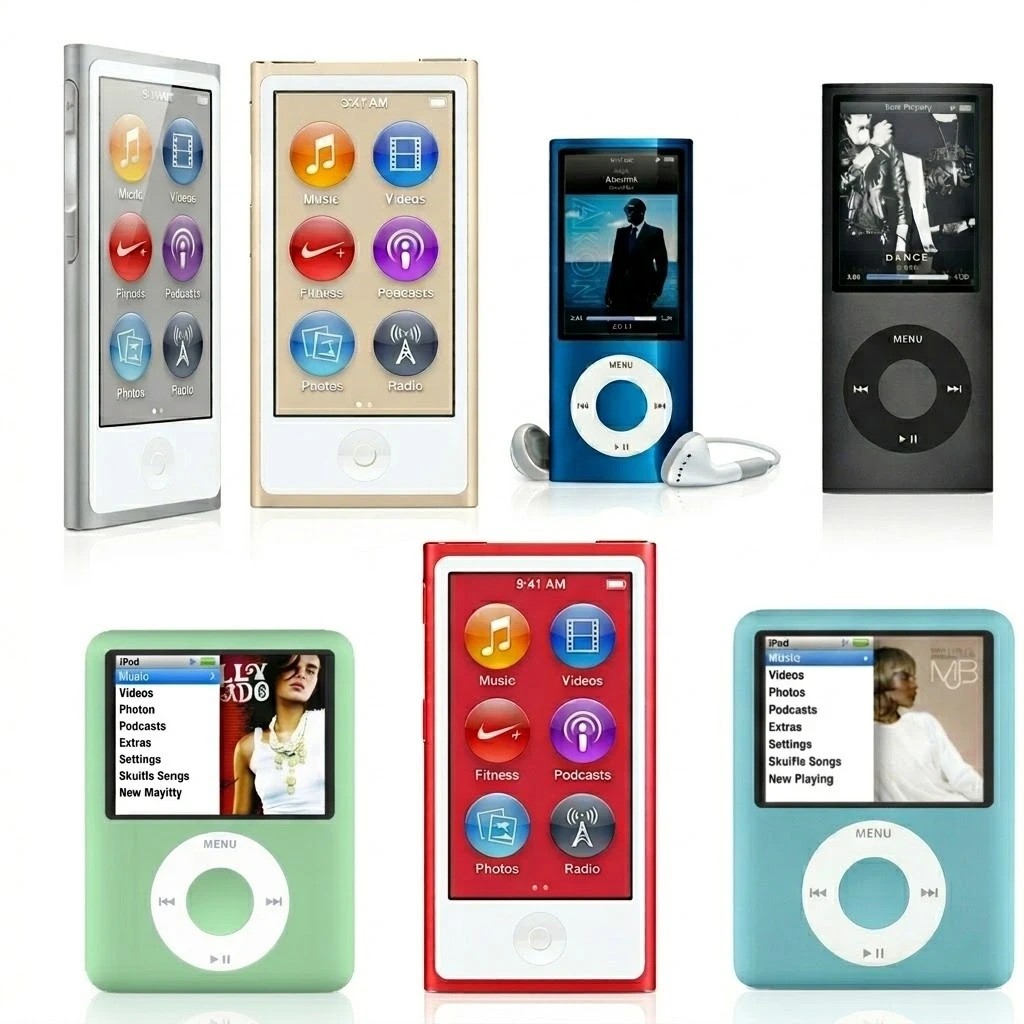 ✨Apple✨iPod Nano 3rd 4th 5th 6th 7th 4GB 8GB 16GB All Color MP3