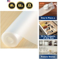 Shelf Liner, Drawer Liner, 12 x 120 Inches Cabinet Liner for Kitchen Cabinets...