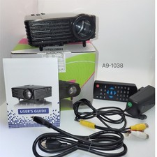 Daeon Micro HDMI VGA Easy Cinema Projector Portable LED Beamer 1080P Support