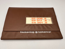 BALKANCAR EP 006.2 EP 011.2 ES 301.2 Bedienunganleitung 1985 BA