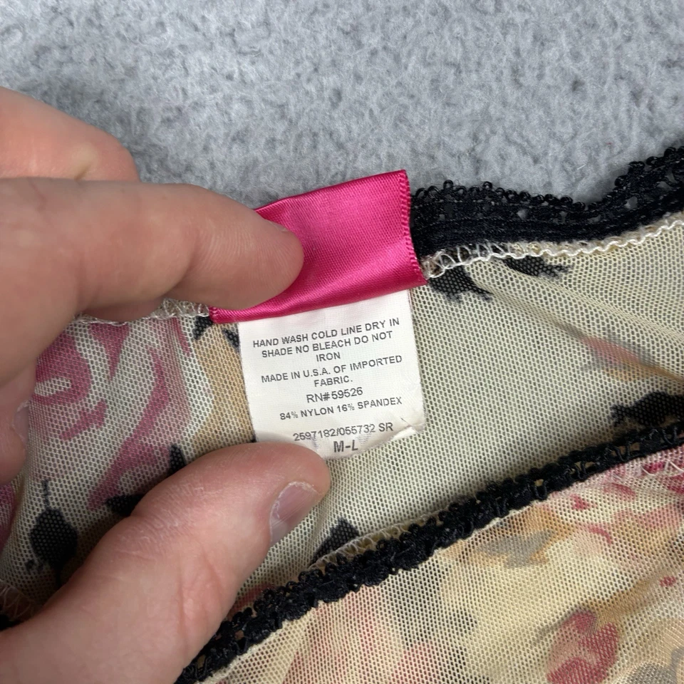 Vintage Betsey Johnson Gypsy Rose Lace Swim Bikini Coverup Skirt Y2K RARE - Image 3 of 4