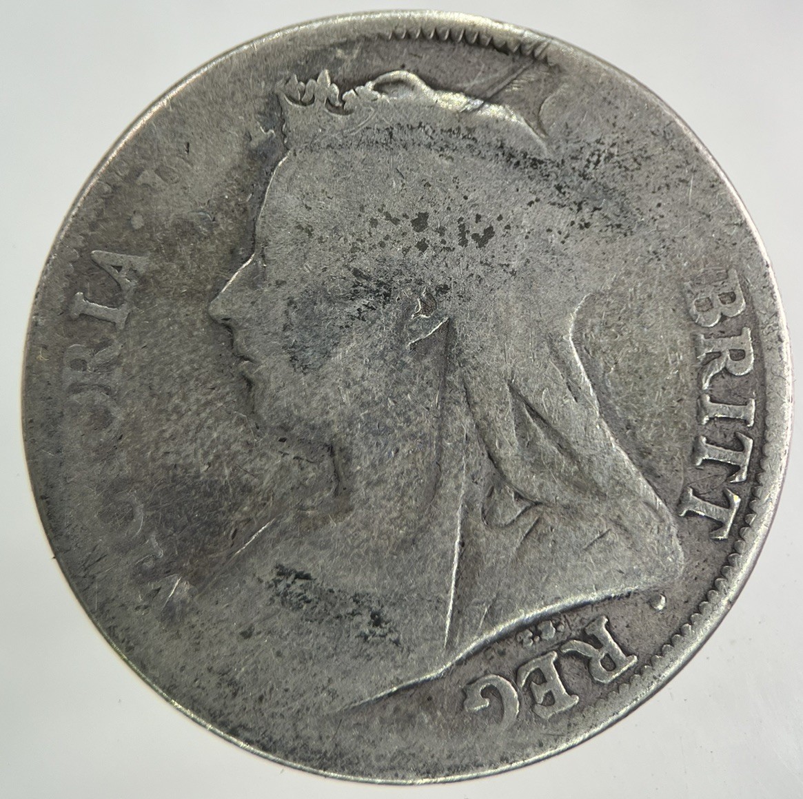 1899 Victoria Half-Crown Silver Coin | Collectable Grade