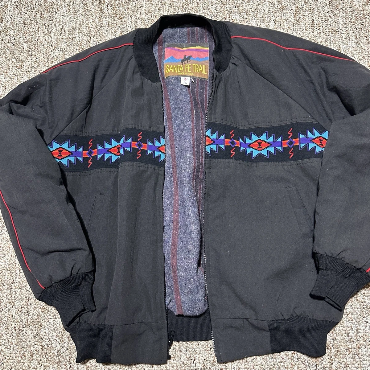 ジャケット・アウター 90s vintage santafe fleece nylon jacket 90s vintage santafe fleece nylon jacket Santa Fe Clothing for Men