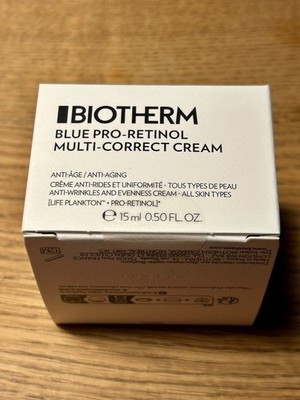 Biotherm, Blue Pro-Retinol, Multi-Correct-Cream, 15 ml, NEU, noch versiegelt