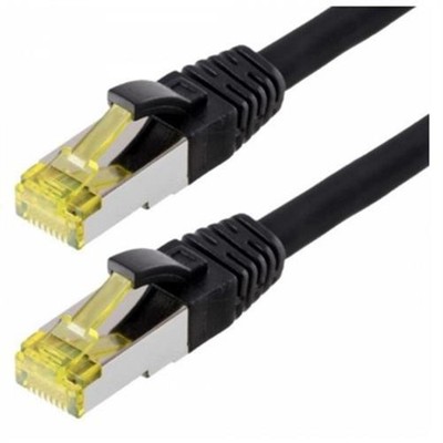 helos Patchkabel S/FTP (PIMF) CAT 6a schwarz 2m