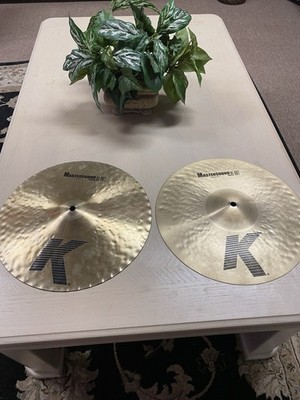 Zildjian K Mastersound 13  Hi Hat Top and Bottom