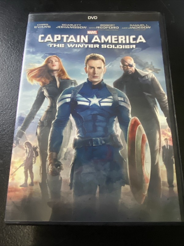 Captain America: The Winter Soldier DVD 2014 Marvel Disney Film