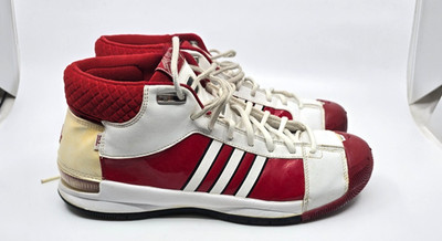 Adidas TS Commander Lite Red White Basketball Shoes Men's US 12
