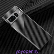 Carbon Fiber Thin Rigid Phone Case Shockproof Cover For Google Pixel 8 9 Pro XL
