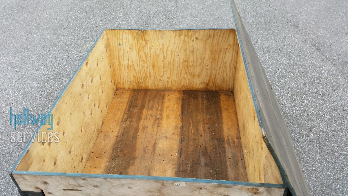 Clip-Lok SimPak Faltbare Holz-Palettenbox – 148x1 Produktbild-Vorschau 3