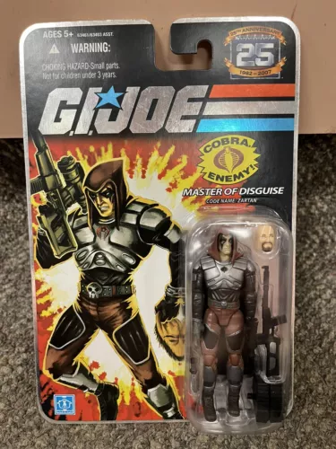 * HASBRO GI JOE 25TH ANNIVERSARY MASTER OF DISGUISE ZARTAN *GI3