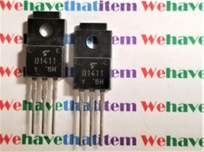 2SD1411 / D1411 / TRANSISTOR / TO220 / 2 PIECES qzty 