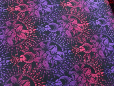 0,5m French Terry,''Sabrina-Lilien'',(19,90 Euro/m),150 cm breit, Swafing, Modal
