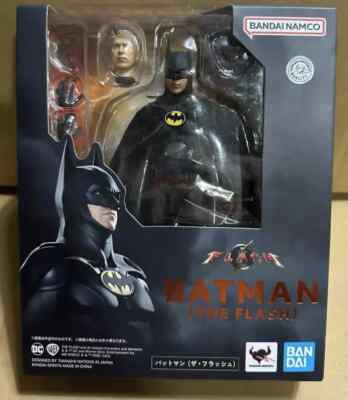 S.H. Figuarts Batman 1989 The Flash 2023 Michael Keaton Bruce Wayne Bandai New