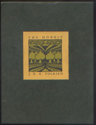 The Hobbit by JRR Tolkien, 1966 First Printing Collector's Edition, HB Slipcase