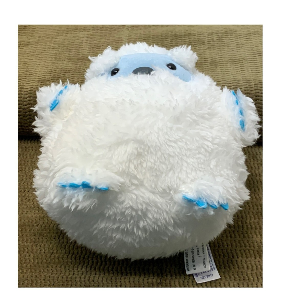 2017 AURORA BABY YETI BIG FOOT PLUSH/STUFFED ANIMAL WITH ORIGINAL TAG