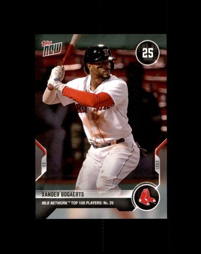 2021 Topps Now MN-25 Xander Bogaerts