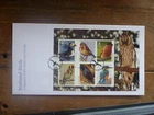 GUERNSEY 2019 EUROPA- BIRDS 6 STAMP MINI SHEET FDC FIRST DAY COVER