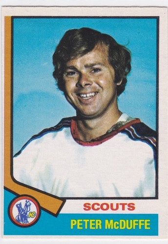 Peter McDuffe #173 1974 O-Pee-Chee card