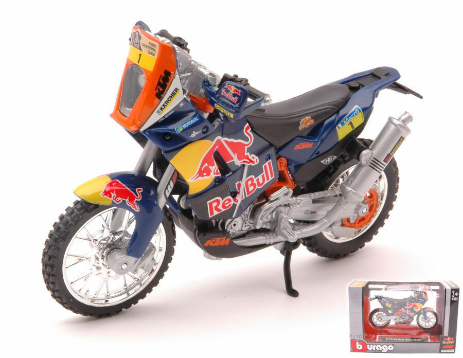 Model motorcycle diecast Burago Philadelphia Mall KTM 450 Rally Winner Dakar N.1 Manufacturer OFFicial shop M