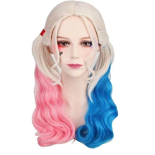 Mädchen Kostüm Selbstmordkommando Harley Quinn Kinder Cosplay Kostüm Karneval - Bild 8 von 21