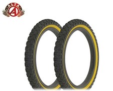 2 ALTA PERFORMANCE BICYCLE WIRE BEAD 16 x 2.125 BLACK/GUM COMP III BMX TREAD.