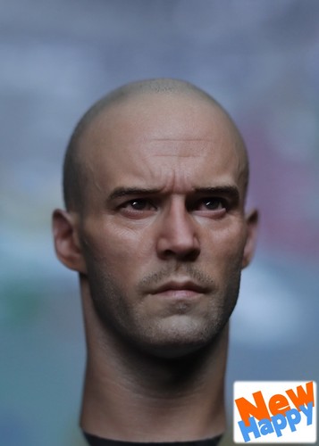 Pre-Sale Jason Statham 1/6 Scale Hand-Painted Head Sculpture - Picture 8 of 9
