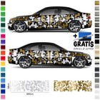 Universal Auto-Aufkleber, Folie, Design-Folierung Tuning Sticker, Motiv: Pixel
