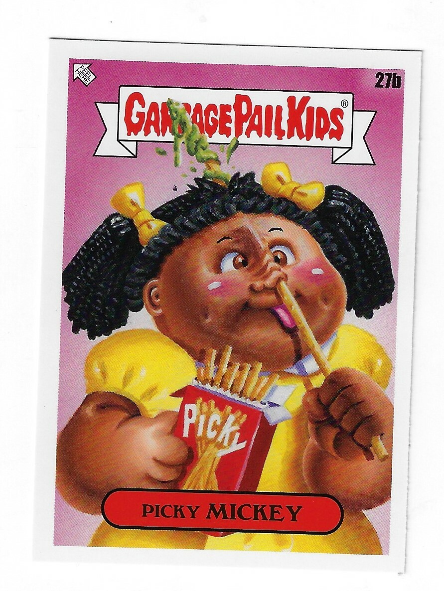 PICKY MICKEY 2021 GARBAGE PAIL KIDS FOOD FIGHT CARD 27b | eBay
