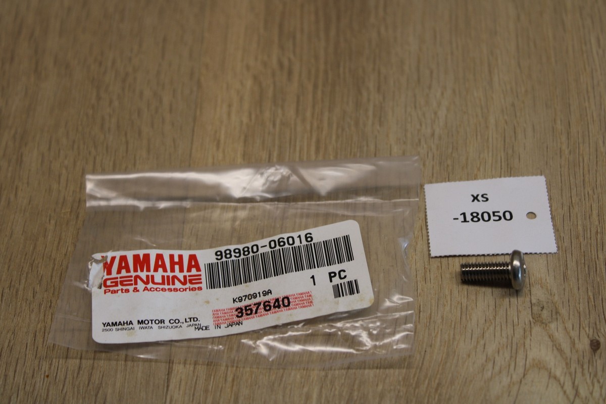 Yamaha 98980-06016 Screw, Bind NOS NEU genuine xs18050 | eBay