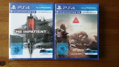 PS4 Spiele VR - The Inpatient und Farpoint  - NEU - OVP  