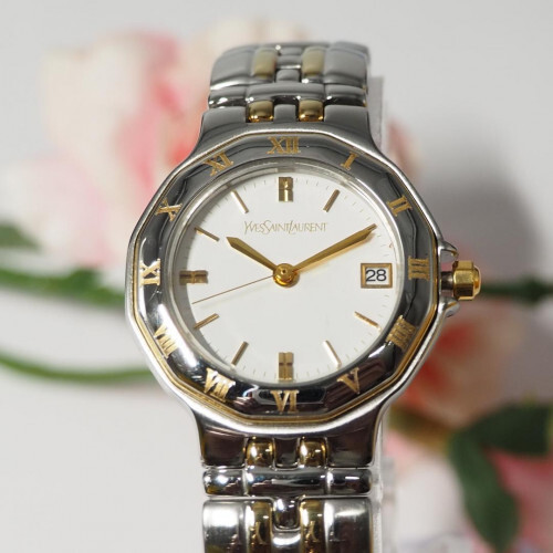 Yves Saint Laurent Date Roman Ladies Watch C664 | eBay Yves Saint Laurent Date Roman Ladies Watch C664 | eBay