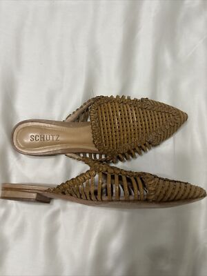 schutz marli huarache mule