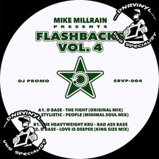 FLASHBACKS VOL 4 - MIKE MILLRAIN - 12" VINYL - UK SPEED GARAGE - LISTEN