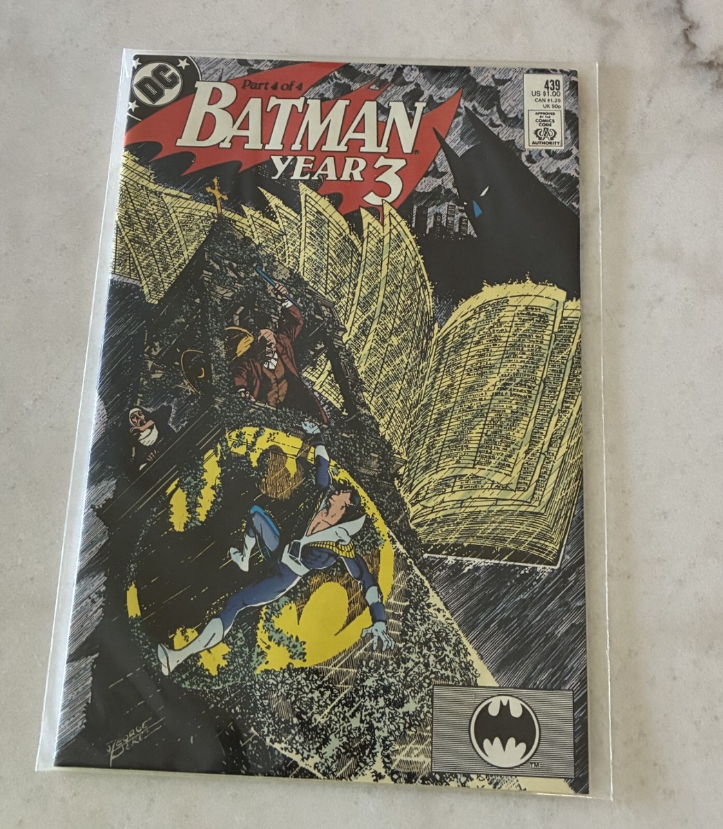 Batman Year 3 Part 4 of 4 DC Comics #439 1989 | eBay