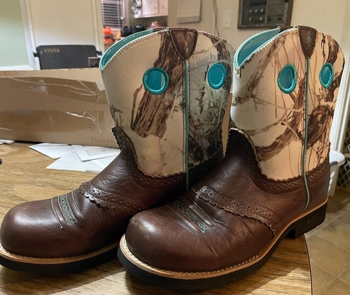 ariat fat baby boots size 6