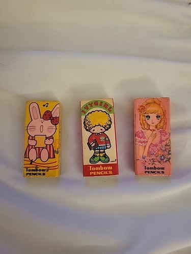 De colección My Melody Tombow Box Gomas de Borrar Mono Ivy Sanrio Set 3 Novedad Años 70 80 Japón - Imagen 2 de 4