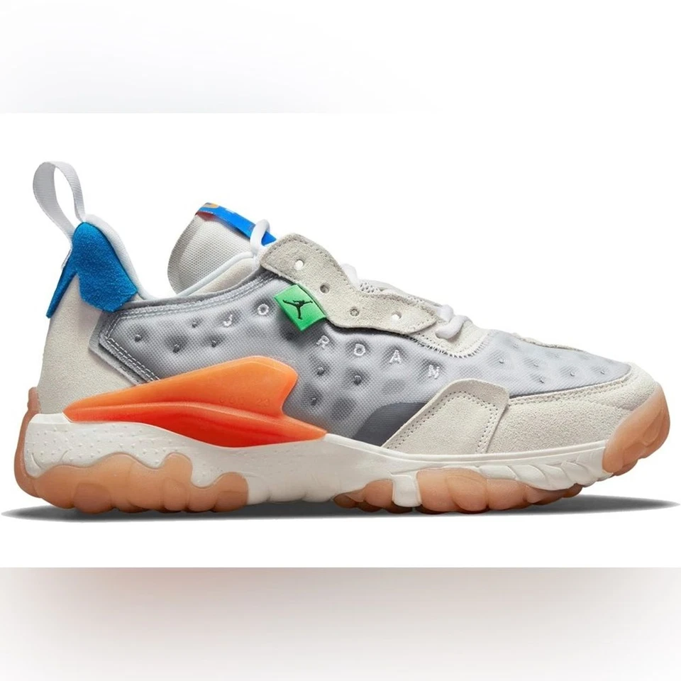 2021 Jordan Delta 2 'cinza claro fumaça laranja total - Imagem 2 de 4