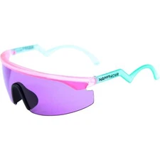 Happy Hour Skateboards Accelerators Figgy Pink/Turqouise Sunglasses