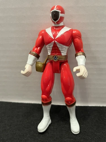 Bandai Power Rangers Light speed Rescue Red Ranger untested 1999 Vintage