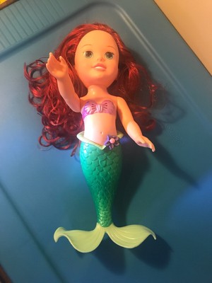 singing ariel toddler doll