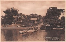ECCLESTON FERRY NR. CHESTER ~ EINE ALTE POSTK...