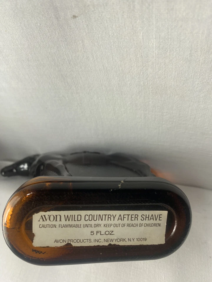 Avon Wild Country After Shave Horse Saddle 5 Fl. Oz Cologne Vintage Mens - Image 2 of 4