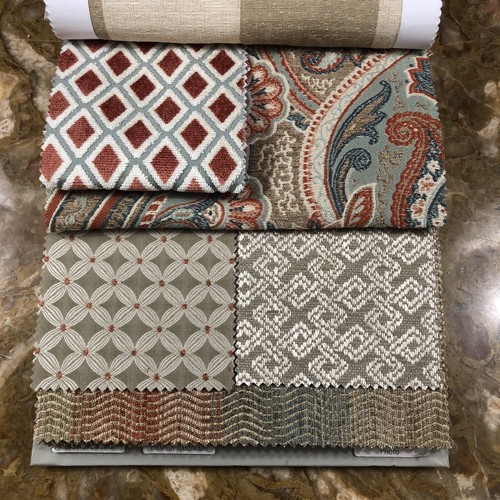 Duralee Traditional Whitmore Collection Fabric Sample Book Mandarin-Beige #3227 - Picture 4 of 7