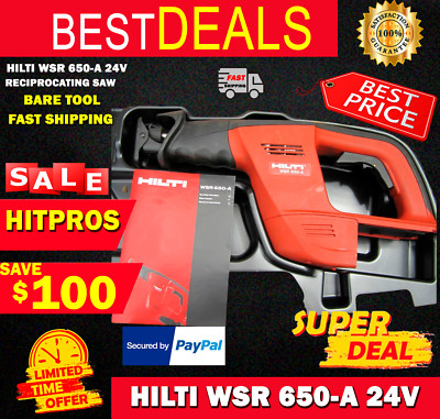 HILTI WSR 650-A 24V reciprocating saw 