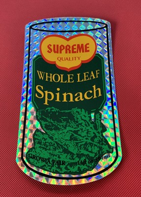 supreme spinach sticker
