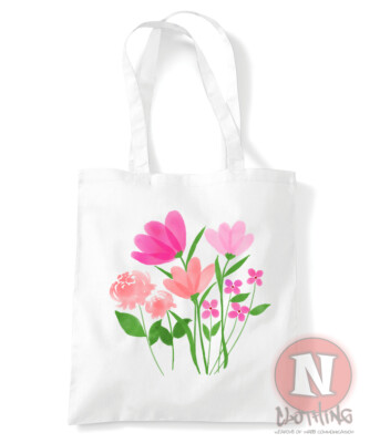 flower tote bag design
