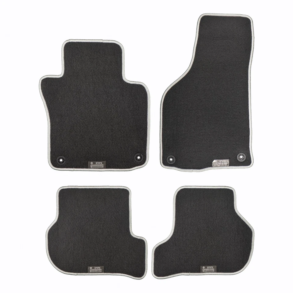 NEW VW Volkswagen Golf GTI R32 R Logo Carpeted Front & Rear Floor MOJOMATS OEM - Imagem 3 de 4