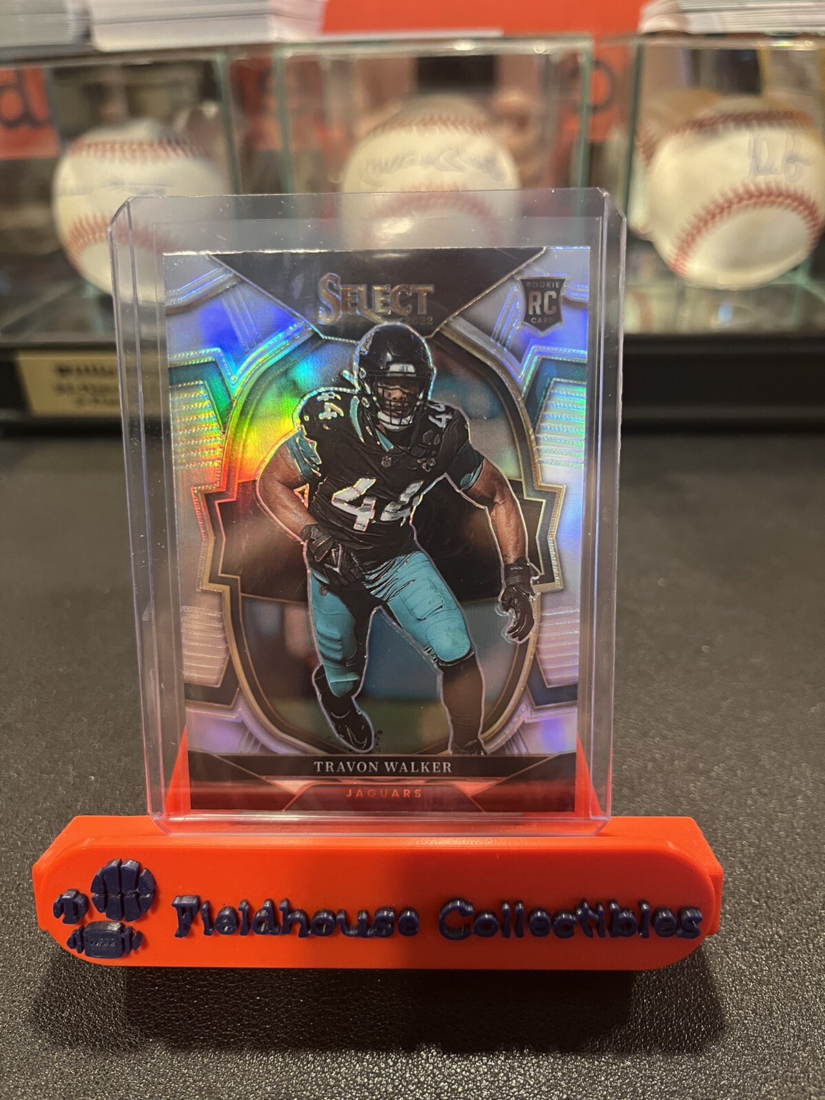 2022 Panini Select Football Travon Walker Silver Prizm Concourse Level RC No. 42